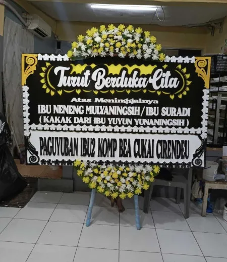 Papan Bunga Duka Tanjungrejo Bayan