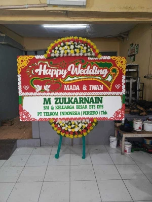Papan Bunga di Tanjungrejo Bayan